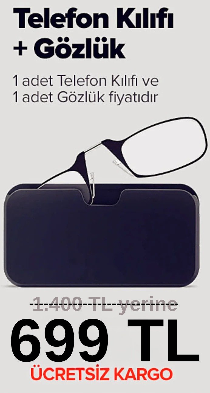 Telefon Kılıfı + Gözlük